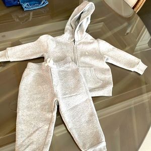 Ralph Lauren gray leisure sweatsuit